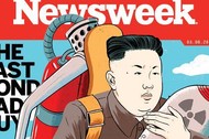 kim dzong un okładka newsweek