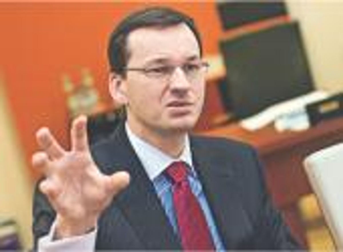 Mateusz Morawiecki, prezes BZ WBK Fot. Marek Matusiak