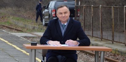 Andrzej Duda został bohaterem makiety. Teraz trafi na aukcję WOŚP