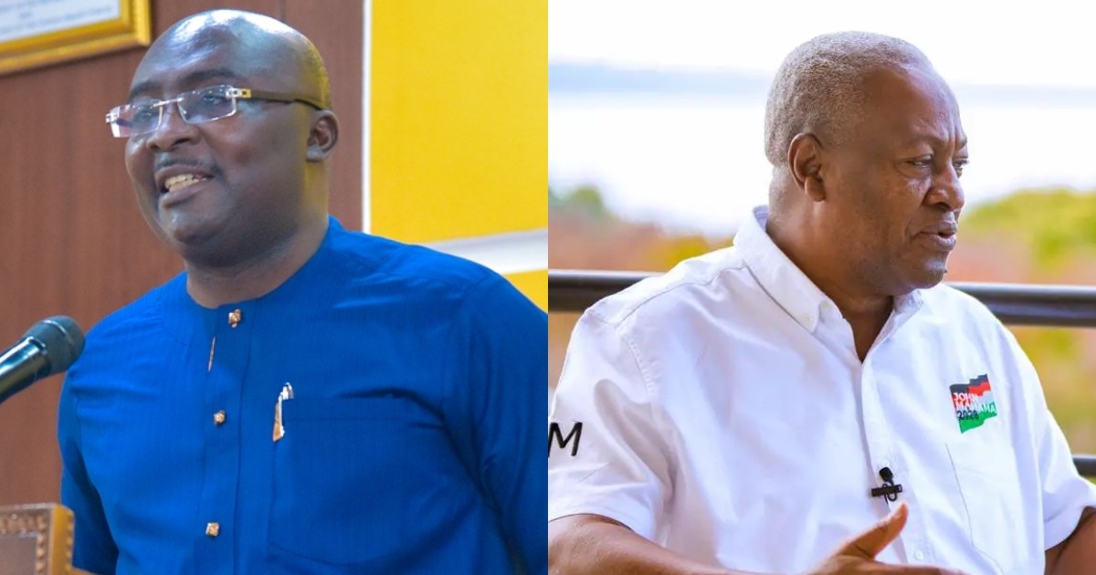 Election 2024: Bawumia leads Mahama in crucial constituencies - Poll - Vimarsana News