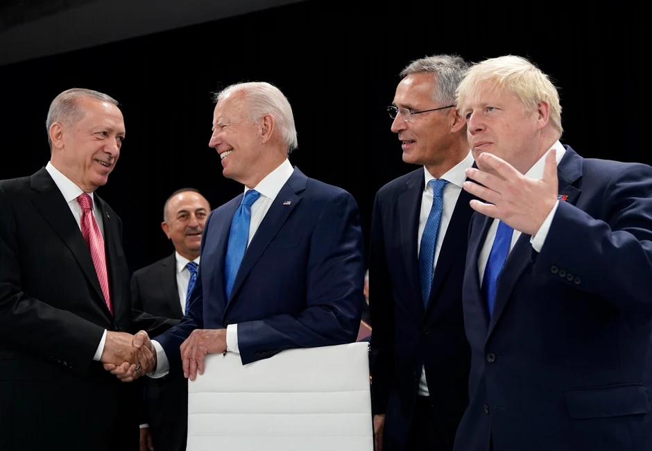 Redžep Tajip Erdogan i Džo Bajden na samitu NATO