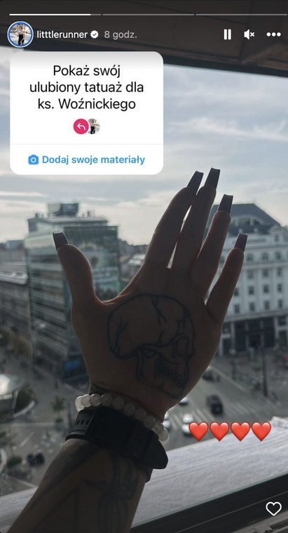 Ewa Swoboda pokazała na Instagramie swój ulubiony tatuaż