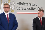 Michał Woś i Zbigniew Ziobro