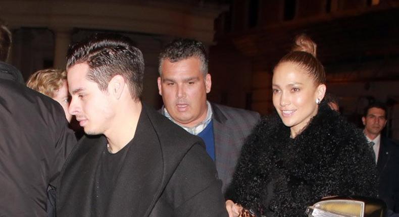 Casper Smart and Jennifer Lopez