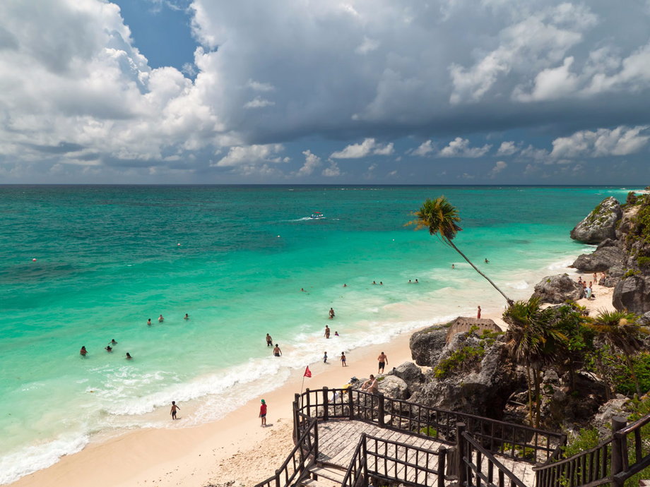 TULUM, MEXICO: The Mexican town of Tulum, voted the No. 1 destination on the rise by TripAdvisor users last year, is home to glistening beaches, top-notch restaurants and beach clubs, and activities that range from swimming in cenotes to visiting preserved Mayan ruins.
