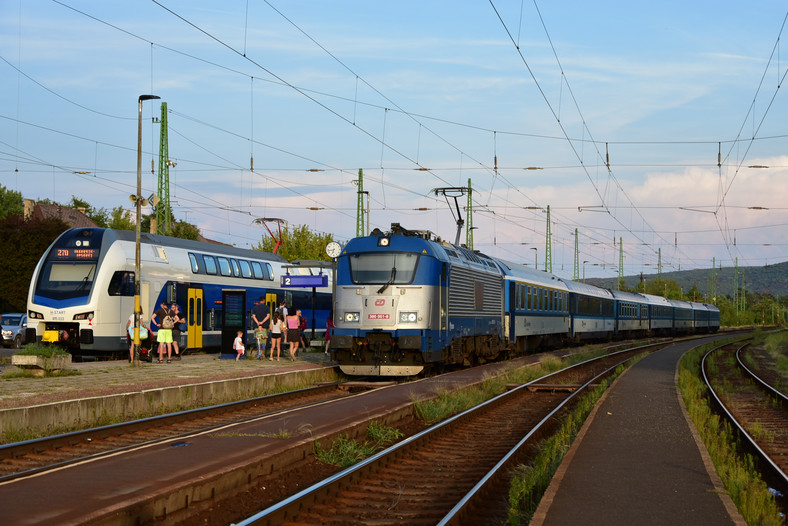 Czeski pociąg EuroCity 'Metropolitan'