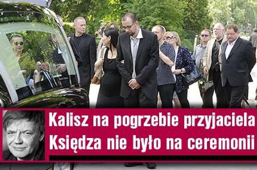 Kalisz na pogrzebie przyjaciela. Księdza nie było na ceremonii