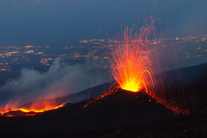 Wulkan Etna, Sycylia