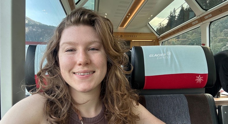 I took the Glacier Express through the Swiss Alps for just $55.Morgan McFall-Johnsen