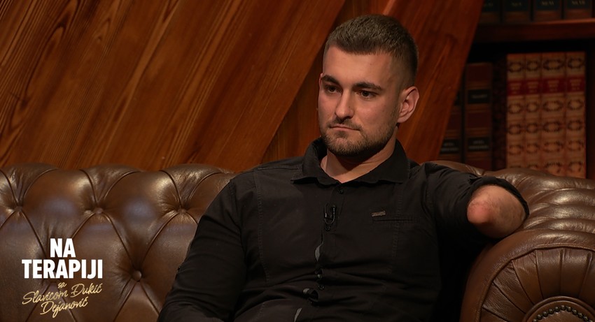 Davor Ćajić, emisija "Na terapiji sa Slavicom Đukić Dejanović"