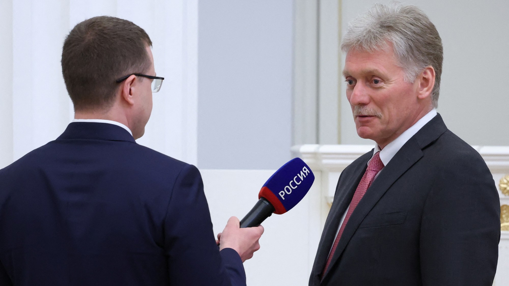 Hovorca Kremľa Dmitrij Peskov, Sputnik/Alexander Kazakov/REUTERS