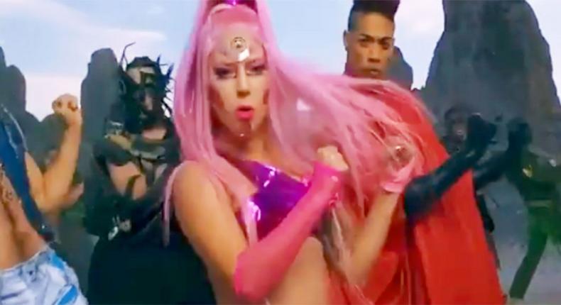 Watch Lady Gaga Flaunt Her Abs In New Music Video