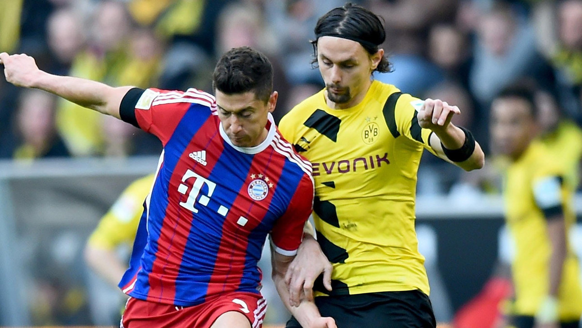 Jeżeli są gole, które nie sprawiają radości to właśnie w takim meczu. Robert Lewandowski wrócił do Dortmundu i pogrążył byłych kolegów. W niemieckim klasyku Bayern Monachium wygrał z Borussią Dortmund 1:0 (1:0). Dla Polaka był to 14. gol w sezonie ligowym.