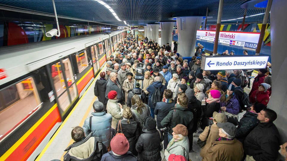 Otwarcie drugiej linii metra w Warszawie