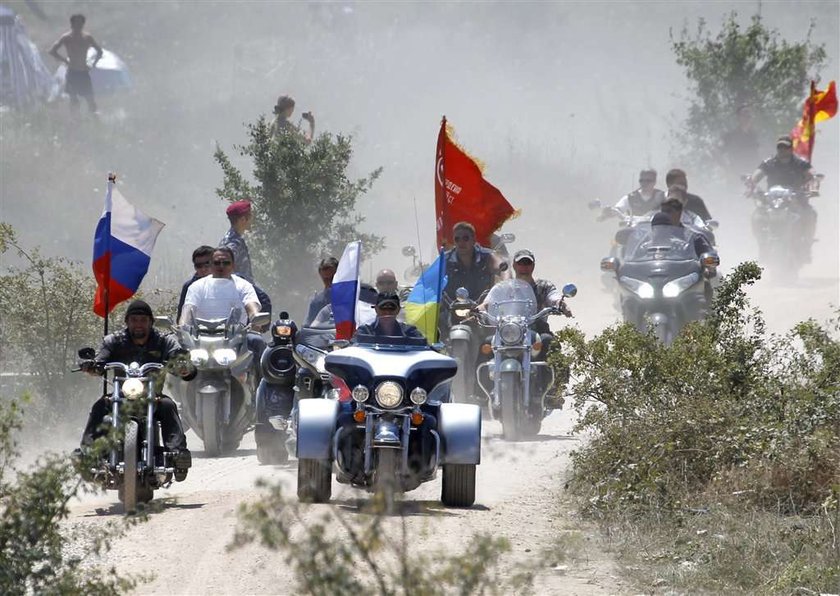 Putin na harley'u. Szpanuje? FOTO