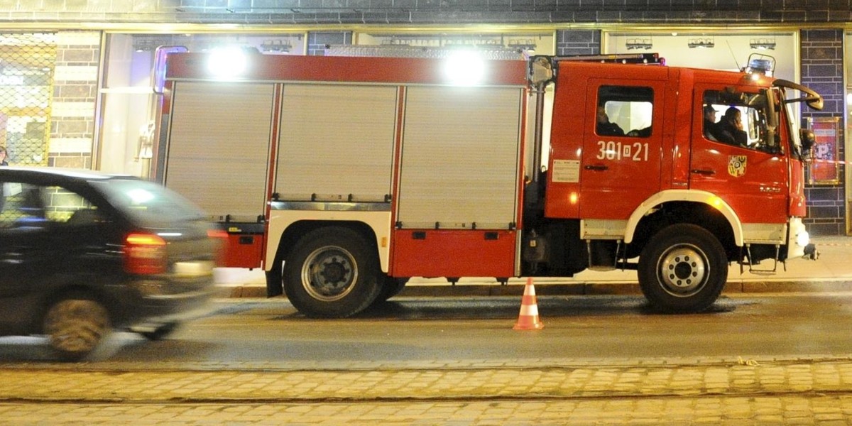 Krynica Zdrój. Ochroniarze gotowali obiad. Omal nie spalili galerii