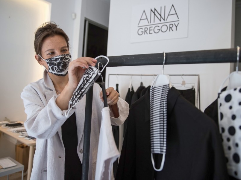 Projektantka mody Anna Gregory