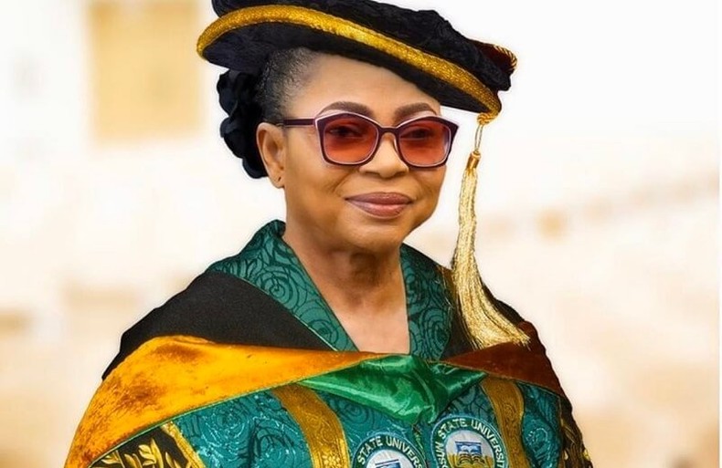 Her 10-year tenure as chancellor of Osun State University ended in March 2026.