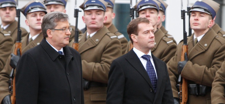 Rosyjski prezydent na obchodach rocznicy Katynia