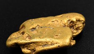 The gold nugget, nicknamed Hiro's Nugget, weighs 64.8 grams.Mullock Jones