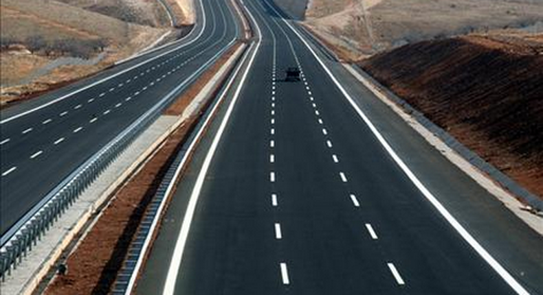 Une autoroute