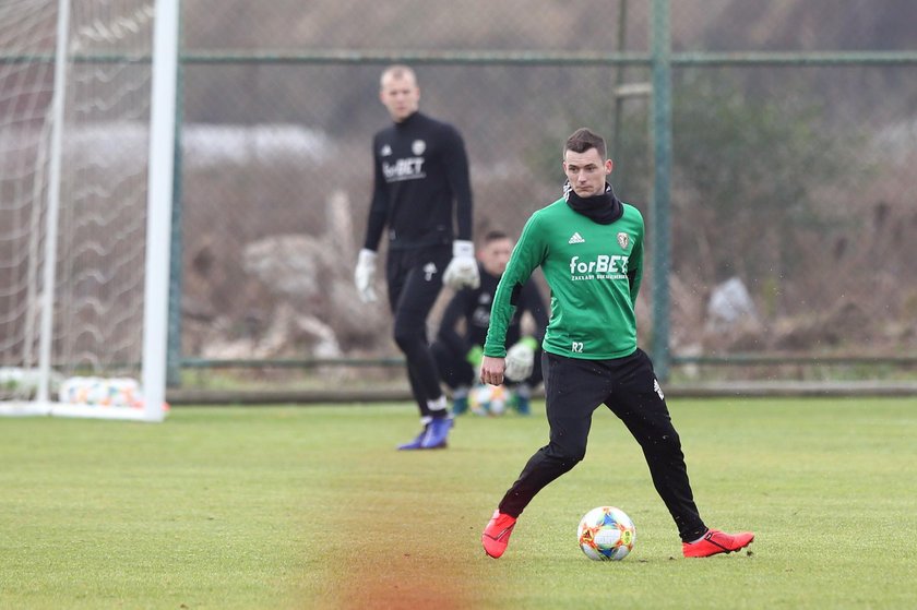 Pilka nozna. Ekstraklasa. Slask Wroclaw. Zgrupowanie w Turcji. Trening nr8. 26.01.2019 

