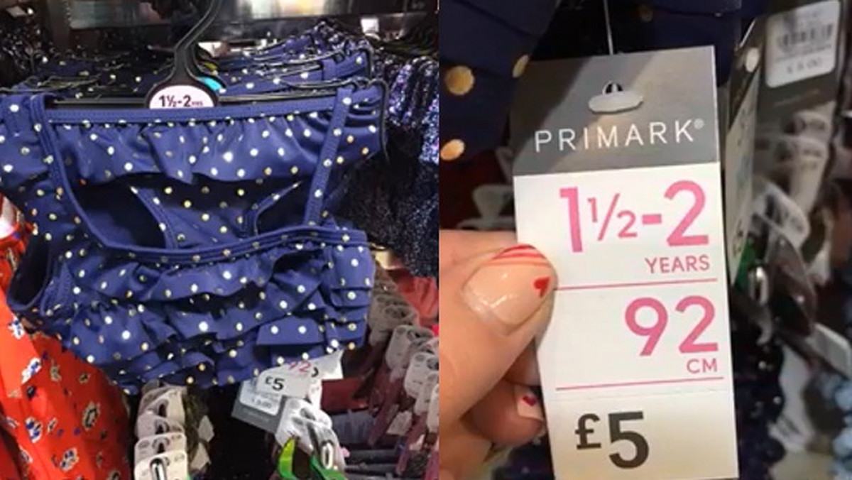Primark ponownie naraził się swoim klientom. Irlandzka sieć sklepów oskarżona została o seksualizację dzieci po tym, gdy sklepy zaczęły sprzedawać bikini dla malutkich dziewczynek.