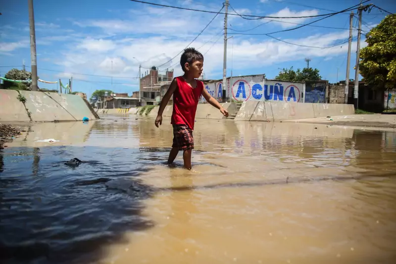 Powódź w Peru na początku 2017 r. w czasie El Nino