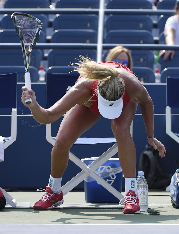 US Open: CoCo Vandeweghe wpadła w szał i roztrzaskała rakietę. WIDEO