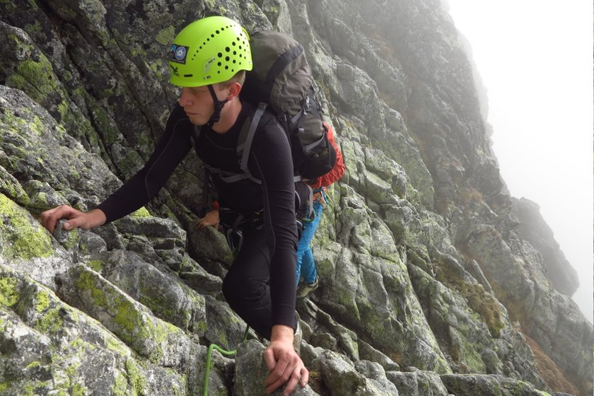 Jerzy Płonka z Krakowa - alpinista i sportowiec