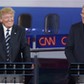 Jeb Bush i Donald Trump podczas debaty 