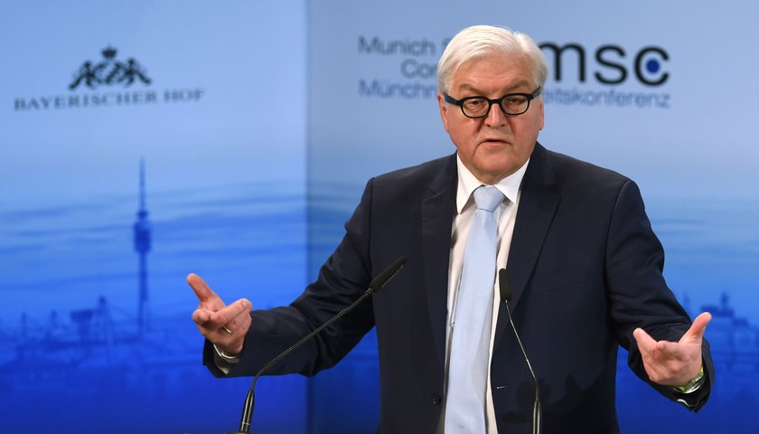 Frank-Walter Steinmeier - minister spraw zagranicznych Niemiec