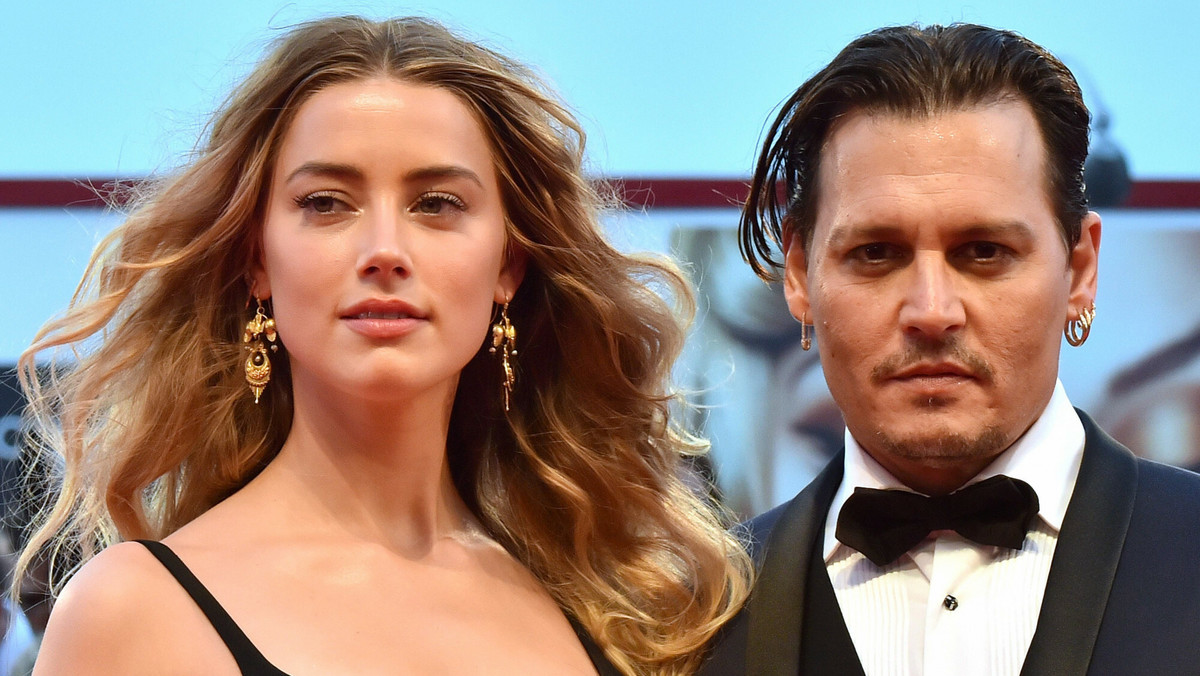 Johnny Depp i Amber Heard w 2015 r.