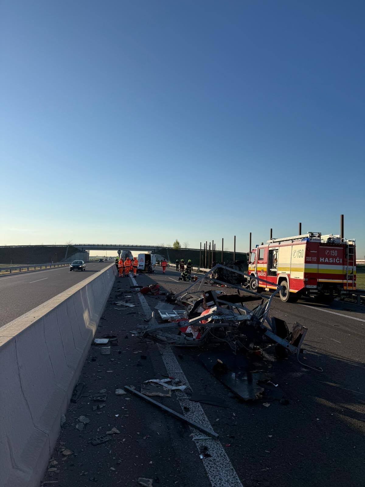 Na R7 za zjazdom Šamorín - sever došlo k nehode.