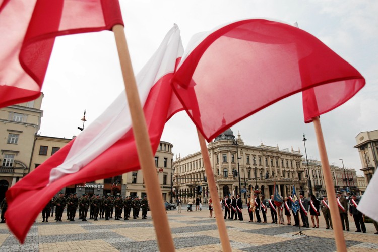 Uroczystosci z okazji obchodow 74. rocznicy wybuchu II wojny