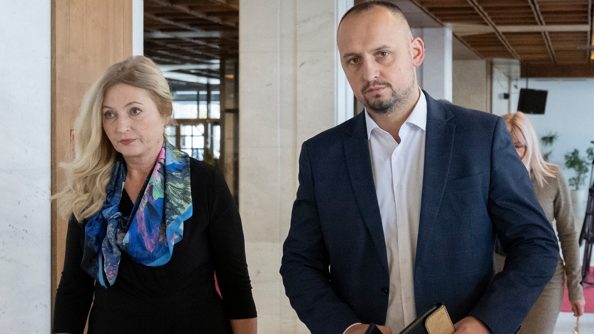 Andrea Turčanová a František Majerský (obaja KDH). 