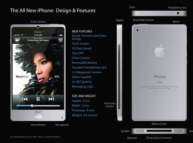 Zobacz, jak mógłby wyglądać iPhone 4G
