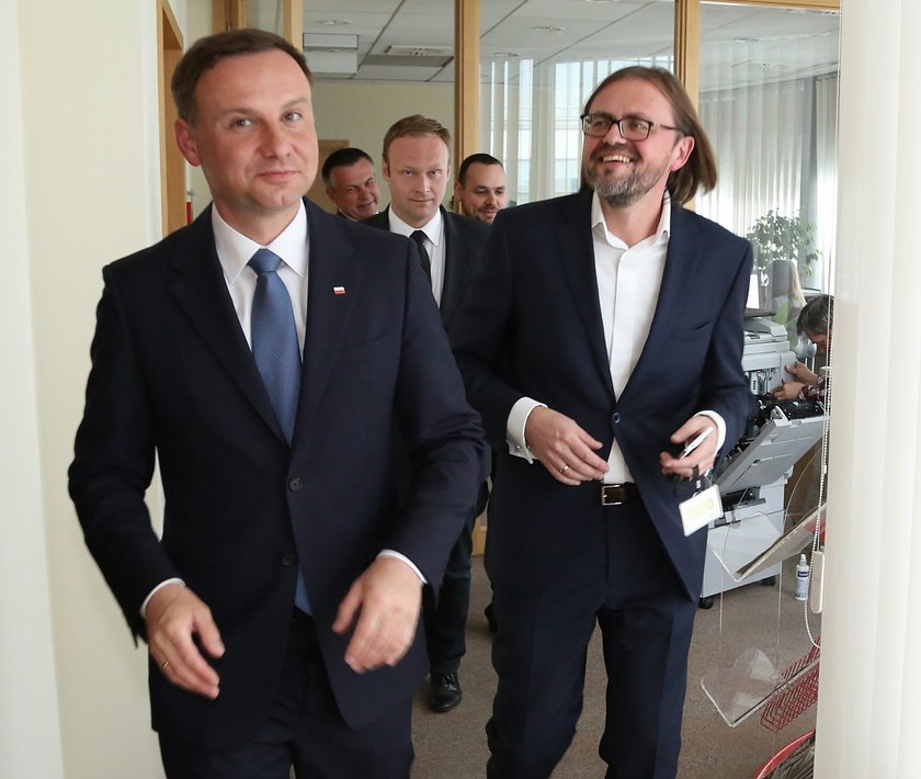 Andrzej Duda w Fakcie