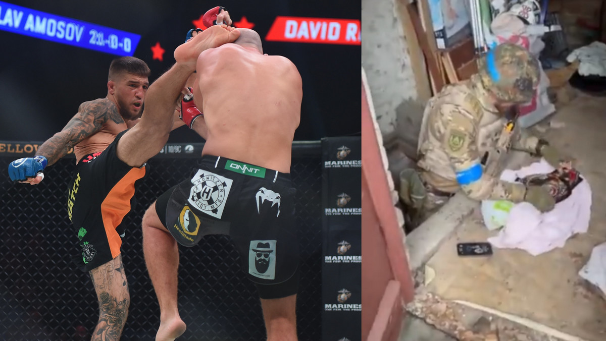 Bellator MMA. Jarosław Amosow odzyskał swój pas mistrzowski. Przetrwał bombardowanie