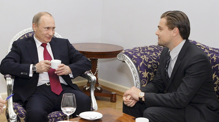 DiCaprio nagy álma, hogy Putyint alakítsa /Fotó: AFP