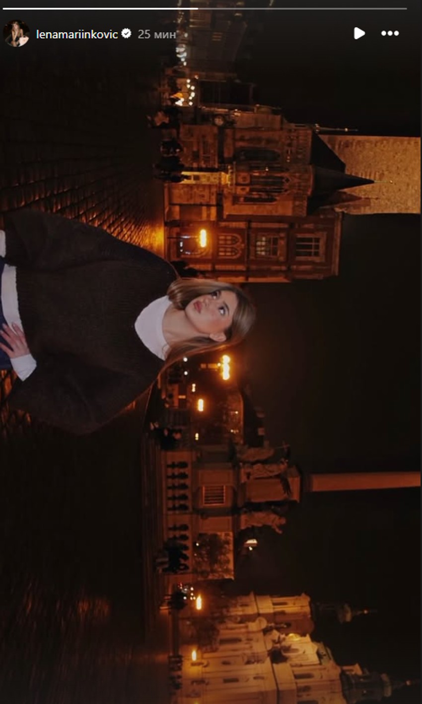 Lena Marinković u Pragu