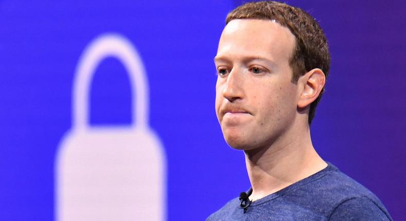 Facebook CEO Mark Zuckerberg speaks during the annual F8 summit at the San Jose McEnery Convention Center in San Jose, California on May 1, 2018