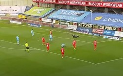 Kamil Grabara znów zawinił przy straconym golu. Jego drużyna odpadła z Pucharu Danii