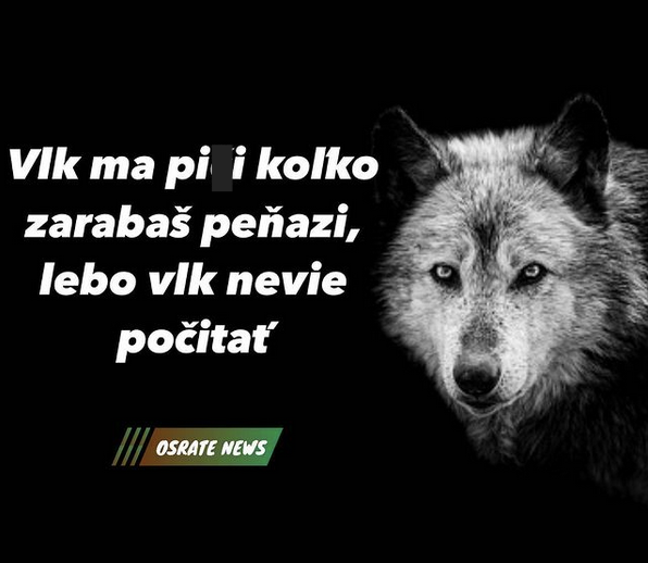 Vlk nevie počítať