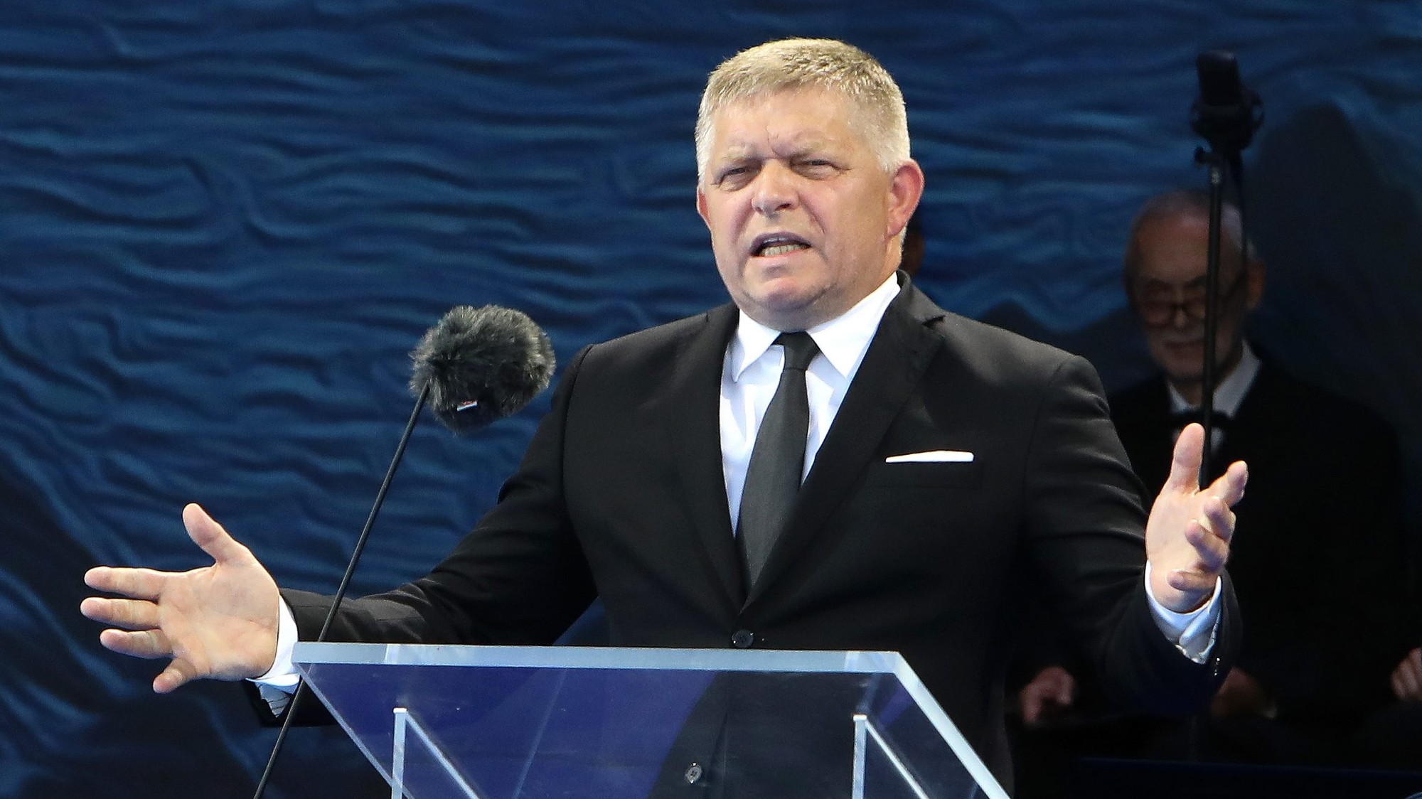 Premiér Robert Fico. 