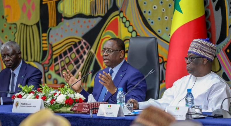 Macky Sall au dilaogue national