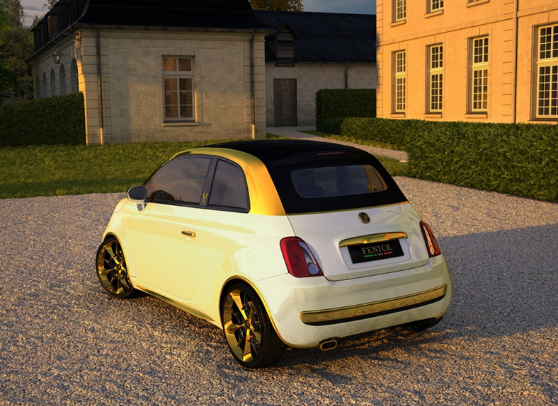 Fiat 500C Dolce Vita – kupa złota