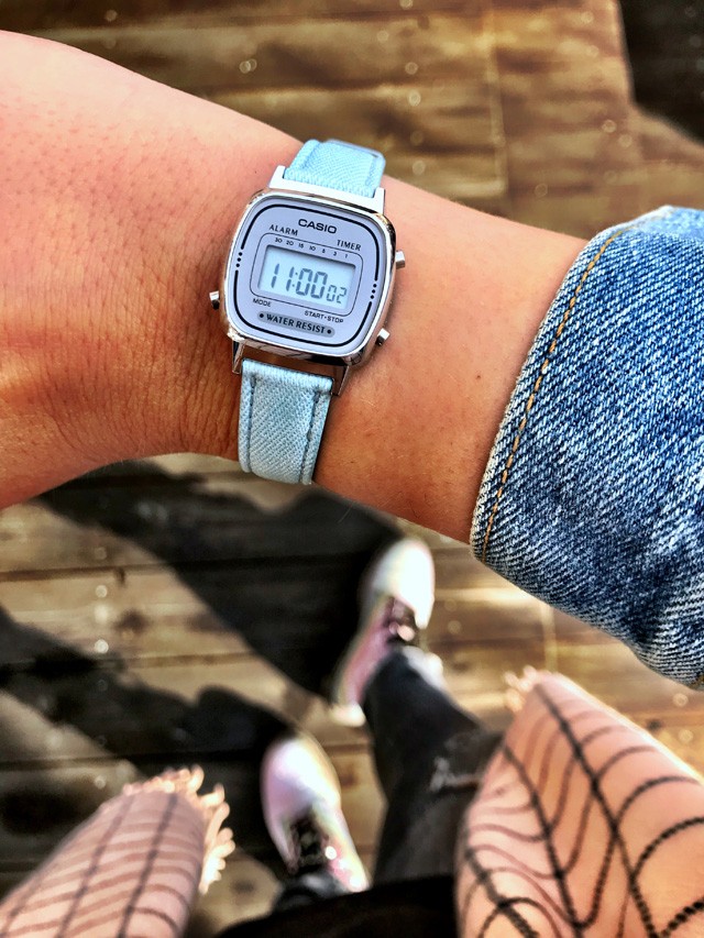 A kismama szuper menő szettben ma