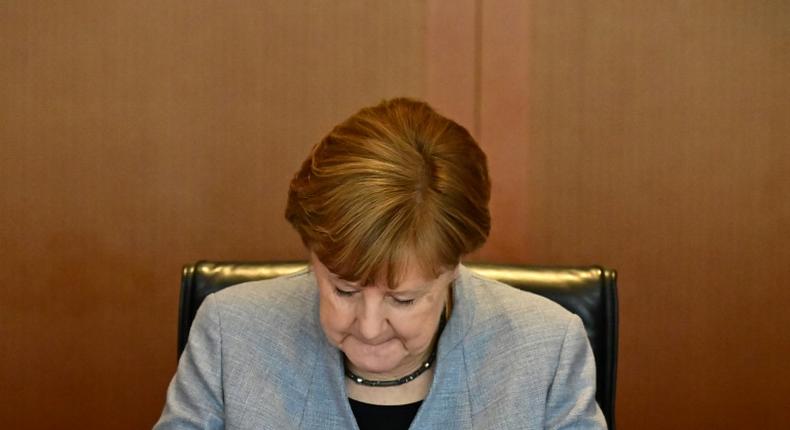 Some are calling German Chancellor Angela Merkel's arms exports policy unpredictable