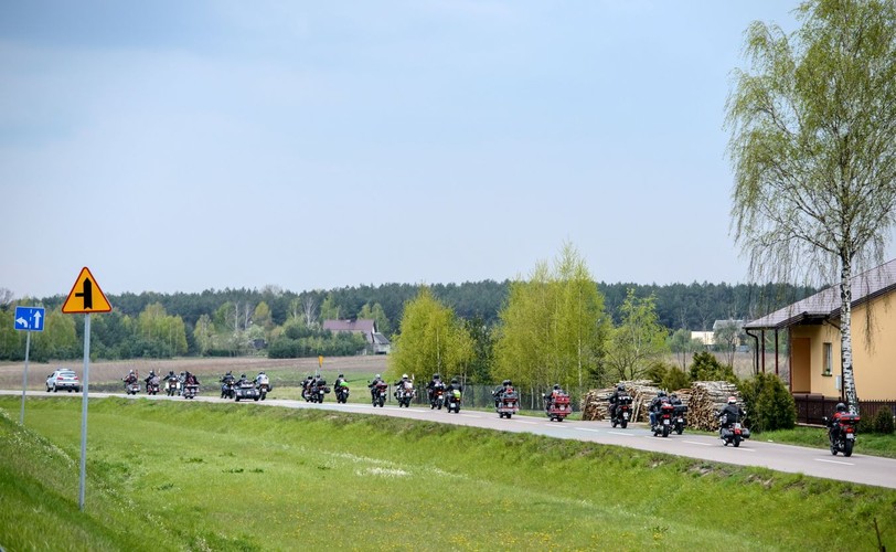 Członkowie klubu 'Nocne Wilki'